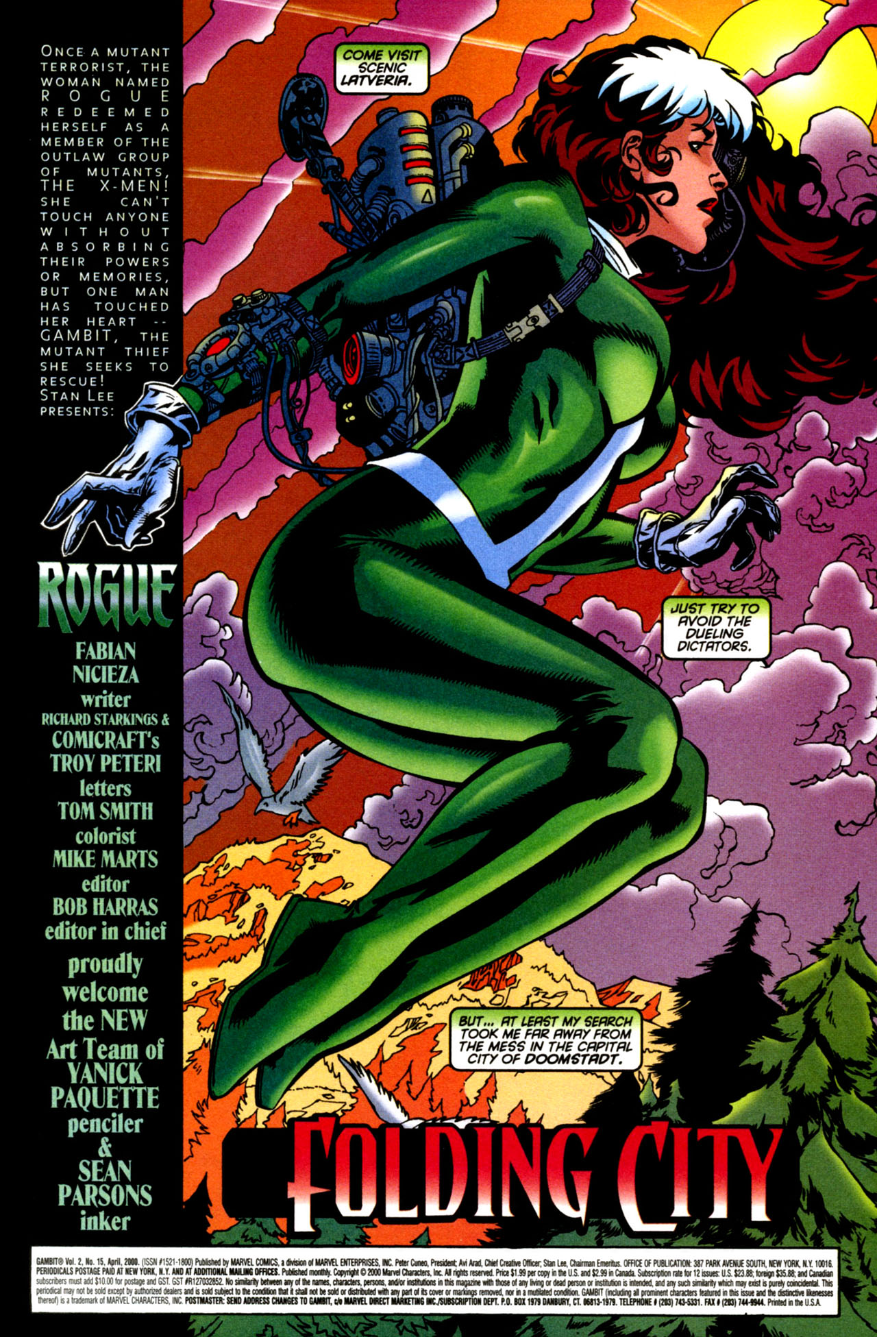 Read online Gambit (1999) comic -  Issue #15 - 2