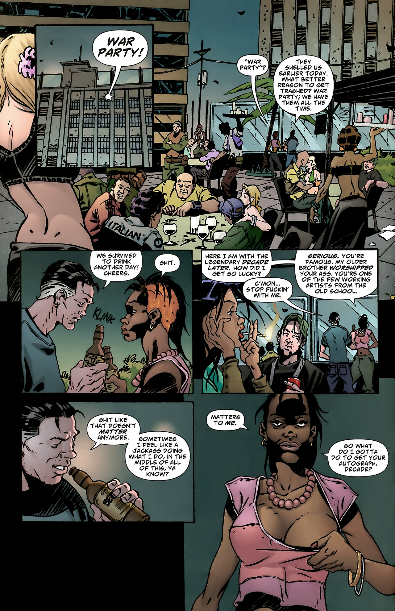 Read online DMZ (2006) comic -  Issue #23 - 11