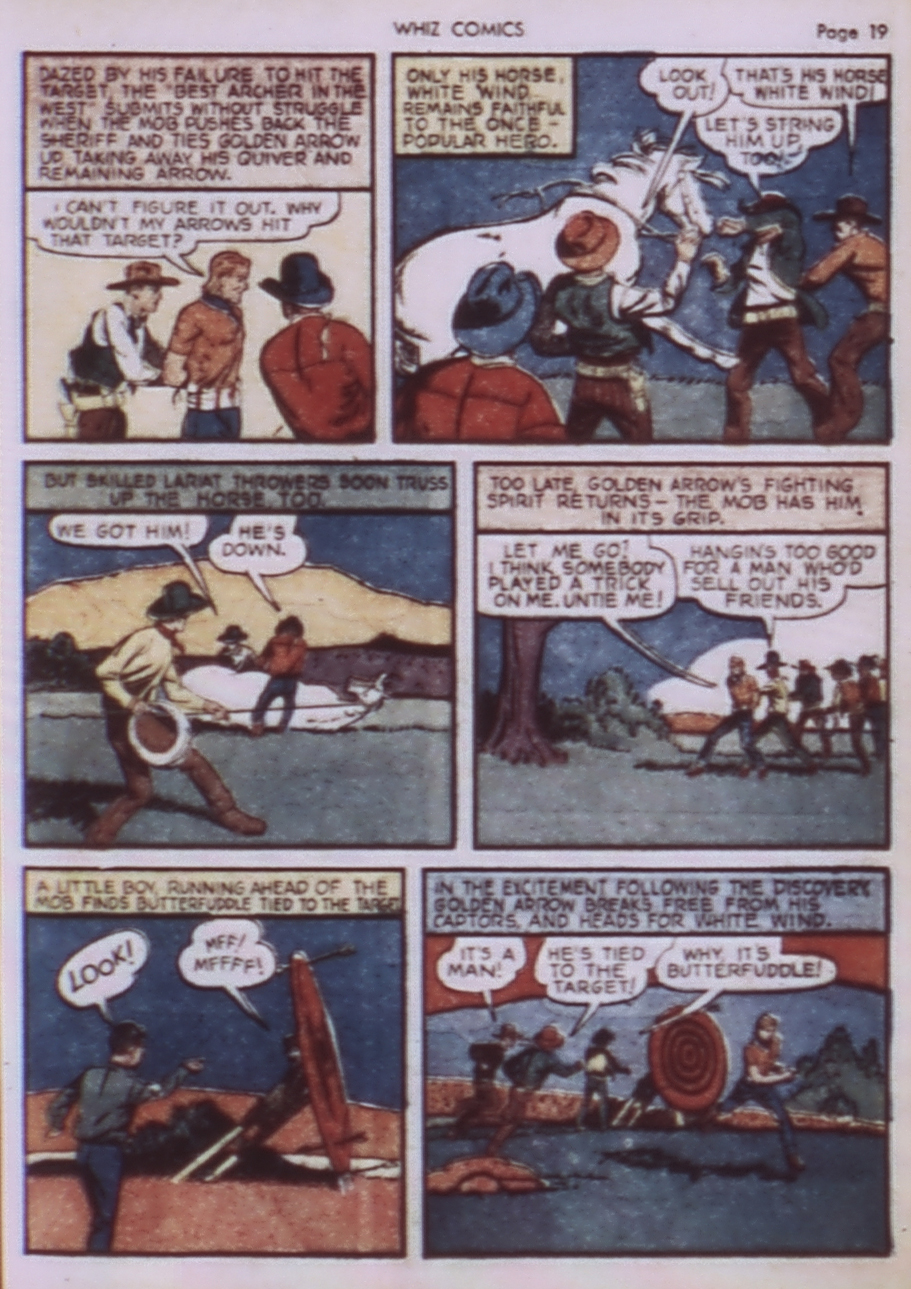 WHIZ Comics issue 8 - Page 21