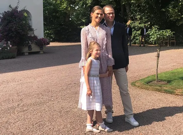 Crown Princess Victoria wore ZADIG&VOLTAIRE Roma long dress