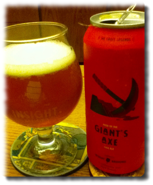 The Bitter Nib Insight Giant's Axe Pale Ale