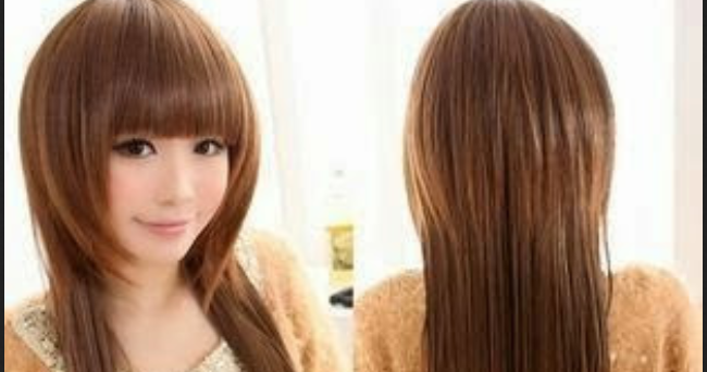 Potongan Rambut Layer Panjang Untuk Wajah Bulat