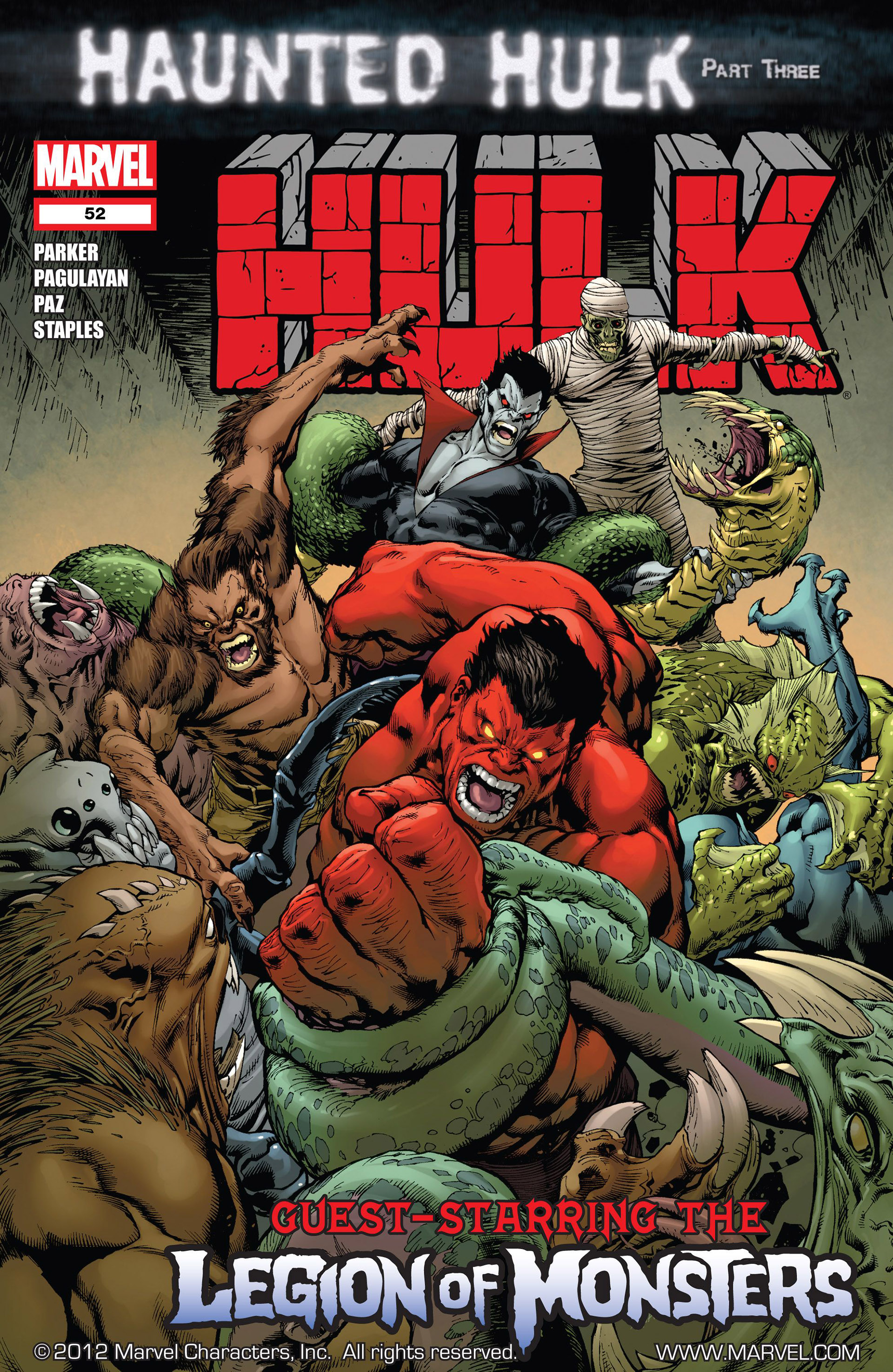 Read online Hulk (2008) comic -  Issue #52 - 1