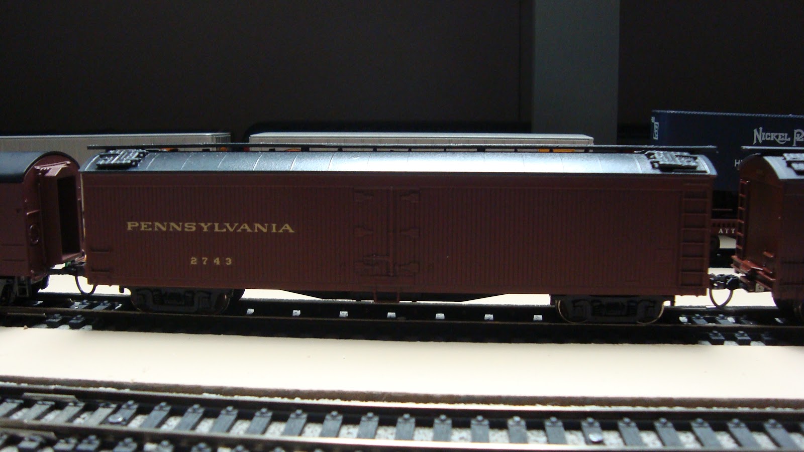 New York Central Train Layout PRR 50' Express Reefer Cars