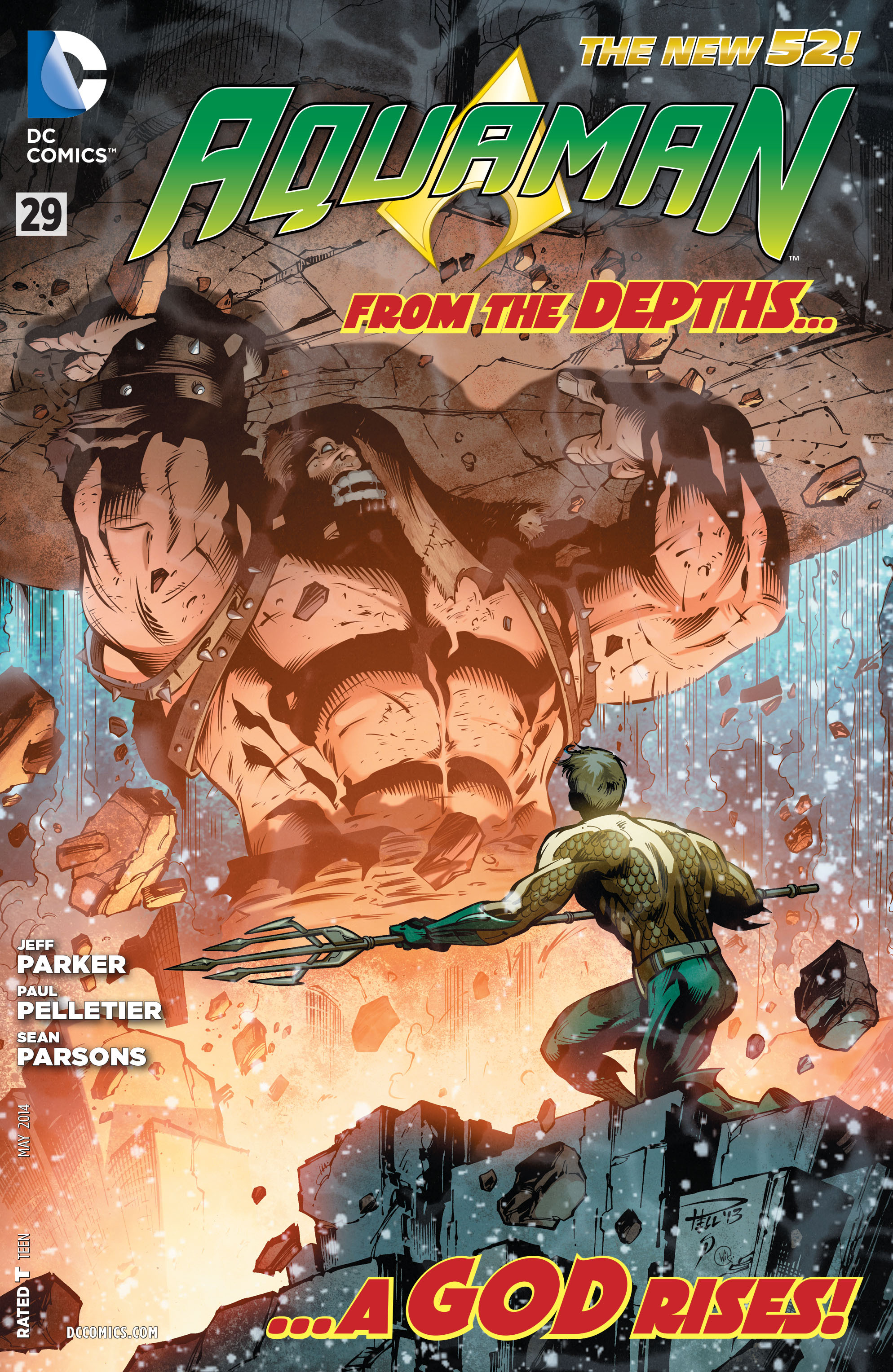 Read online Aquaman (2011) comic -  Issue #29 - 1