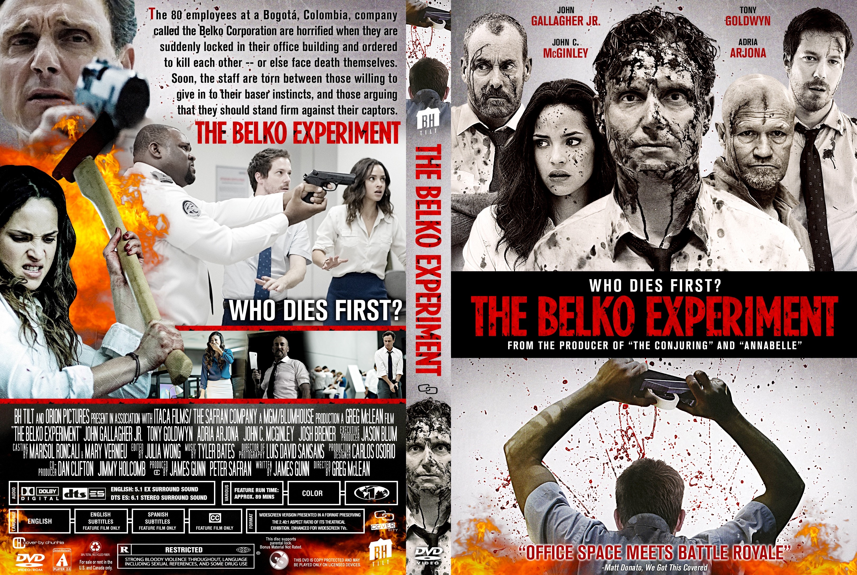 The Belko Experiment DVD Cover.