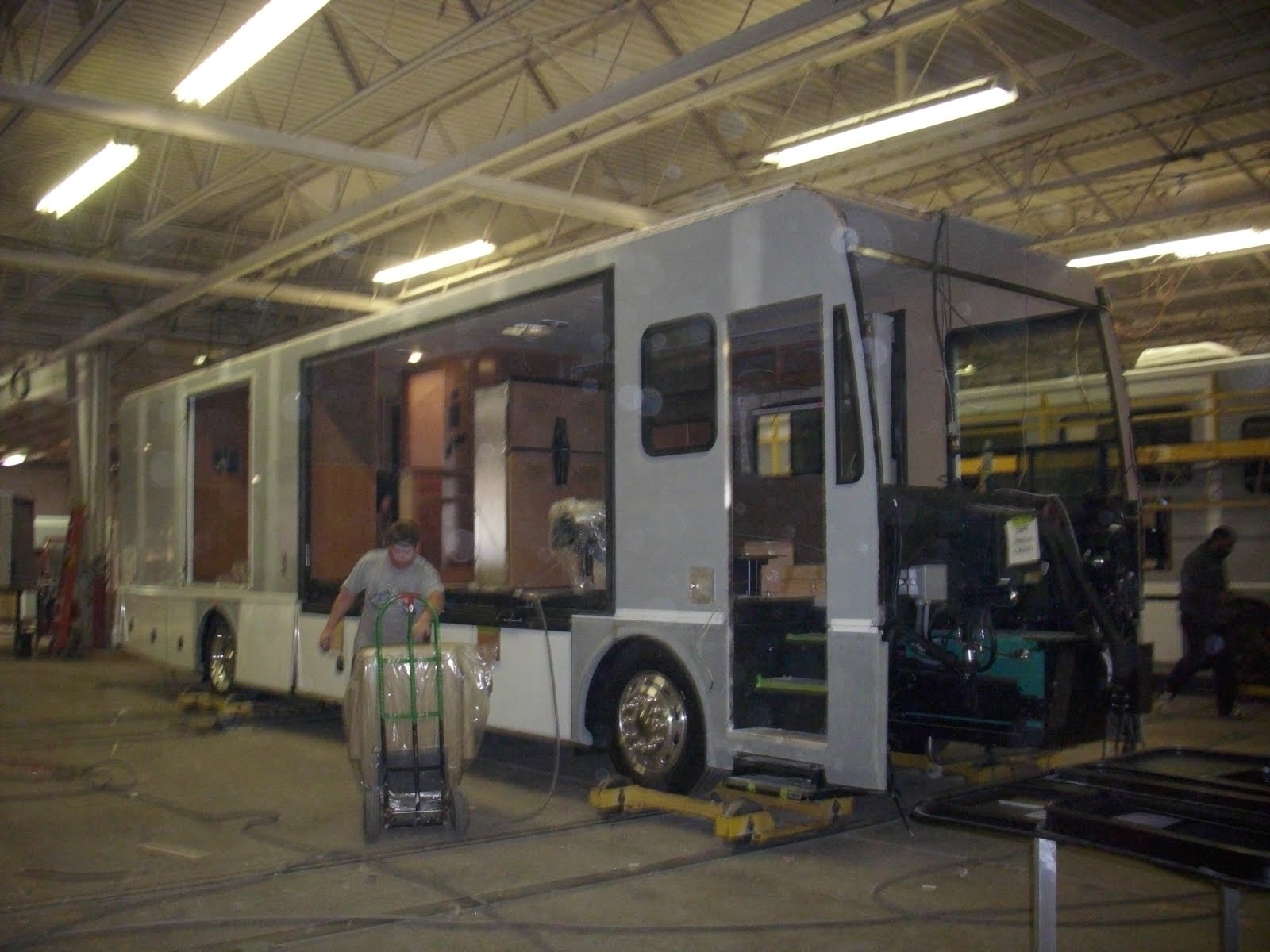 Joellen & Jim's New Adventure Forest River factory, Elkhart, IN