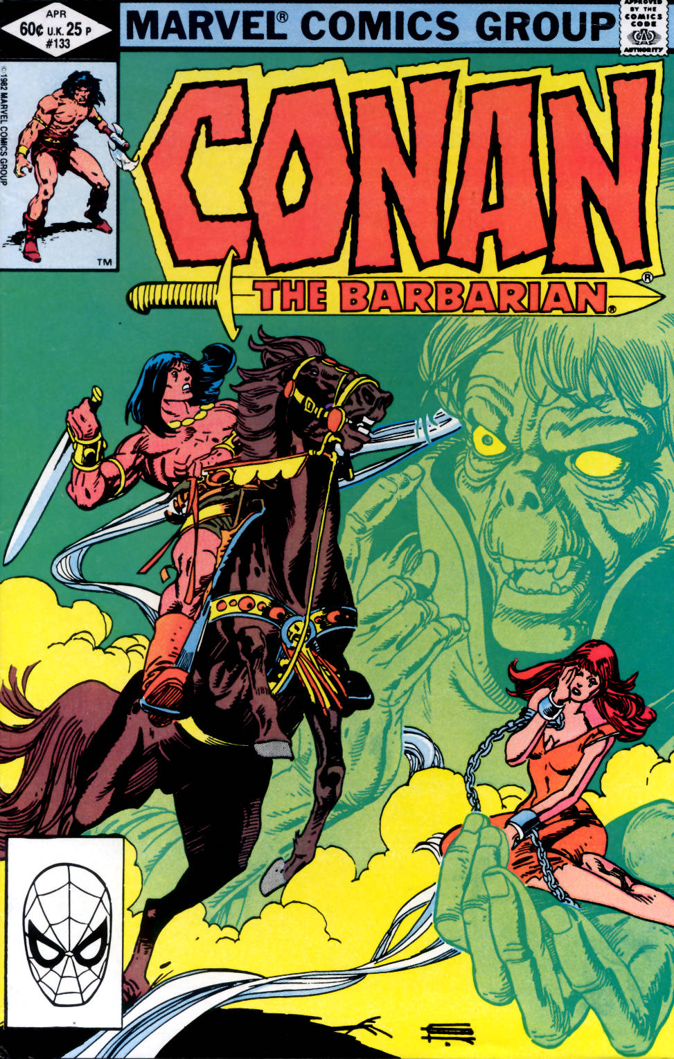 Read online Conan the Barbarian (1970) comic -  Issue #133 - 1