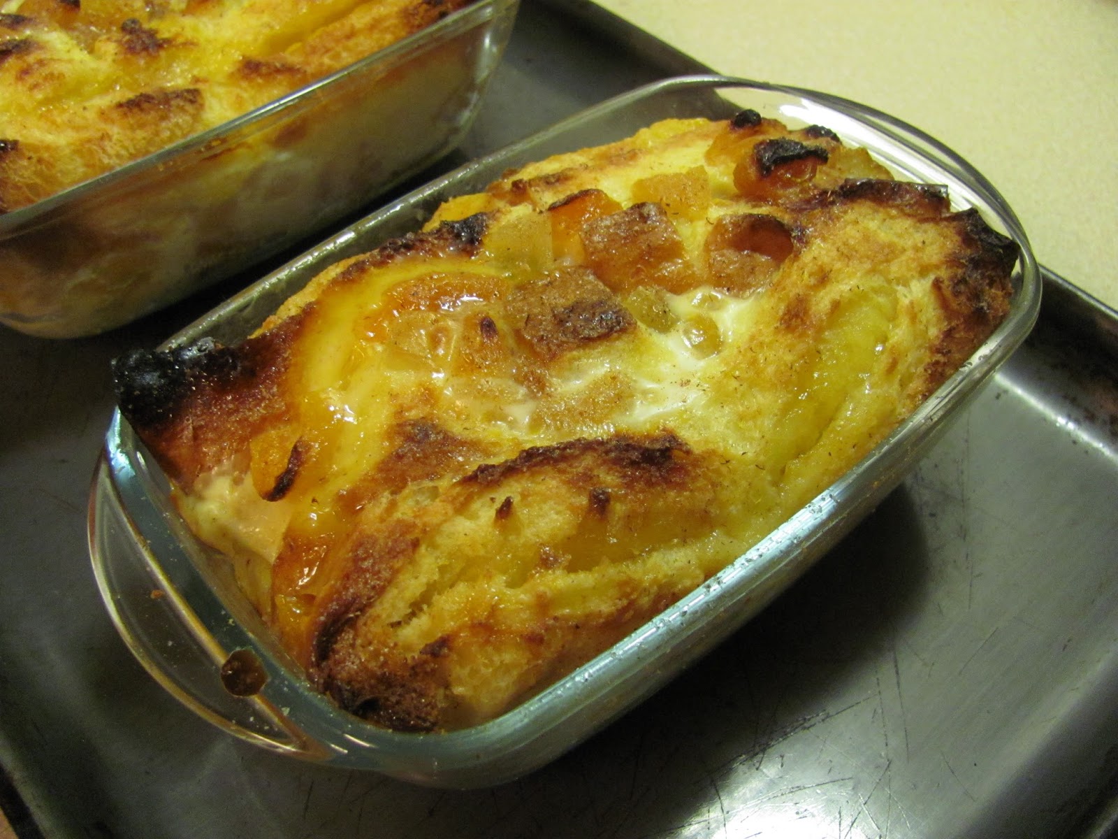 Mainly Baking Apricot and Lemon Bread and Butter Pudding