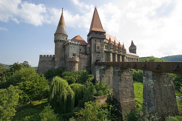 The castle of Hunedoara