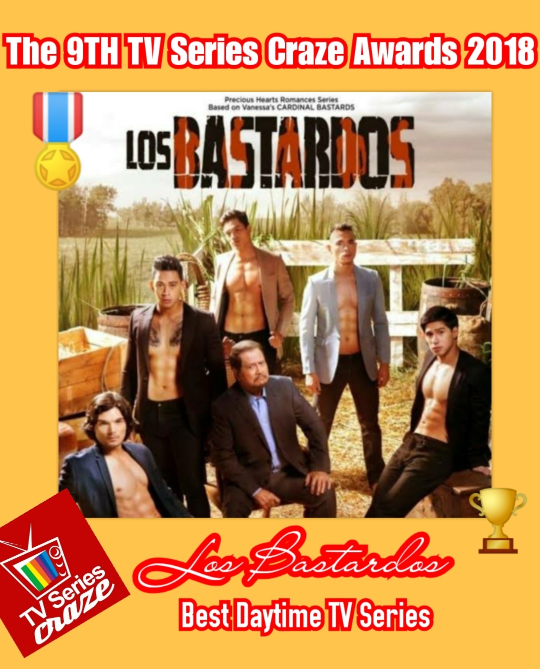 'Los Bastardos' is Best Daytime TV Series The 9TH TV Series Craze