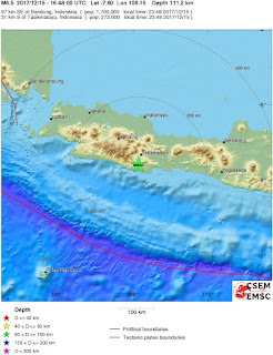 Cutremur puternic cu magnitudinea de 6,5 grade in Indonezia, regiunea Java