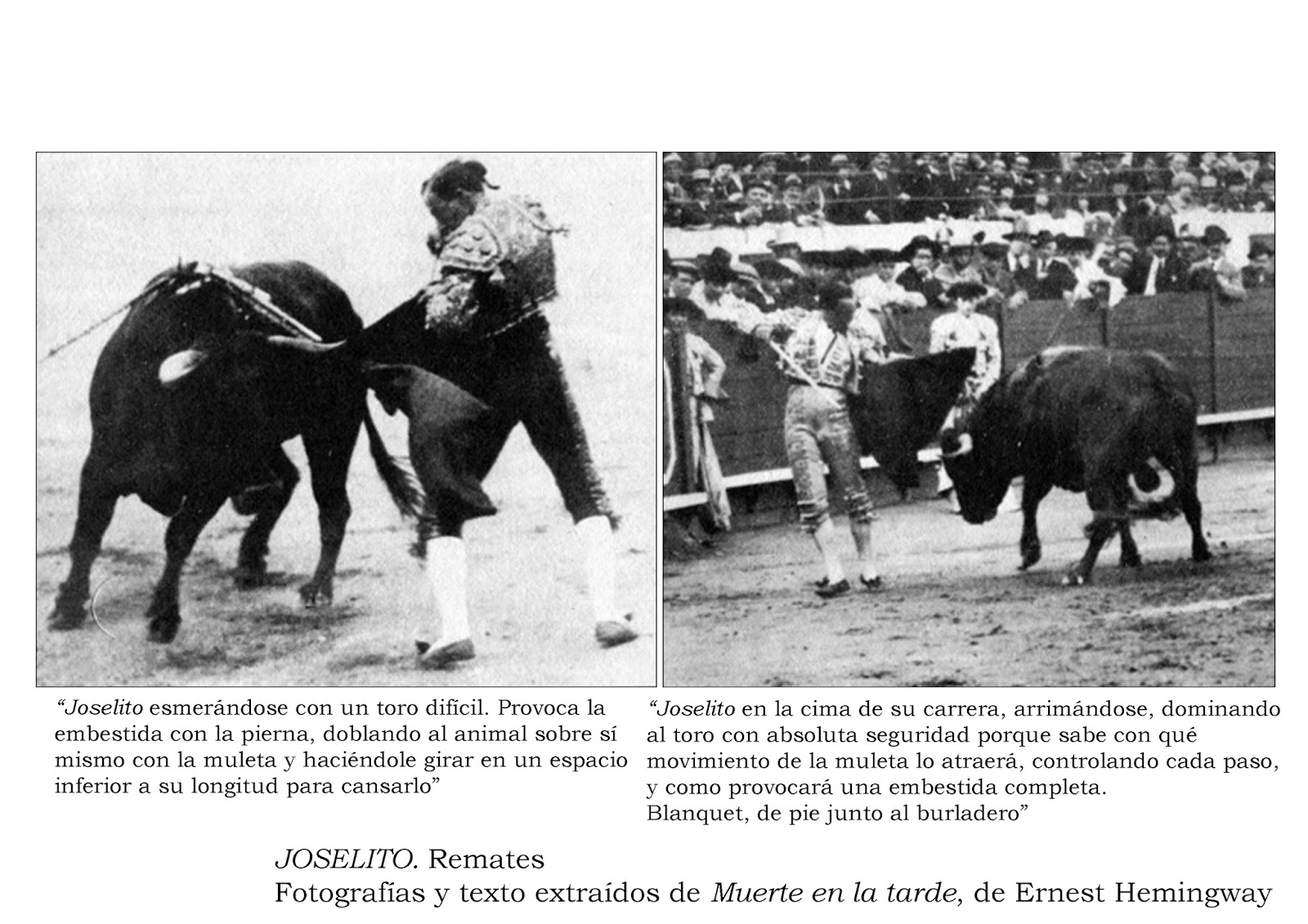 La Fiesta prohibida, por Manuel Hernández. JOSELITO