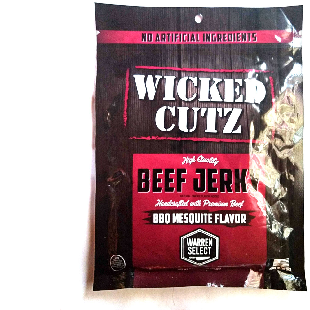 Wicked Cutz Beef Jerky BBQ Mesquite Beef Jerky Reviews