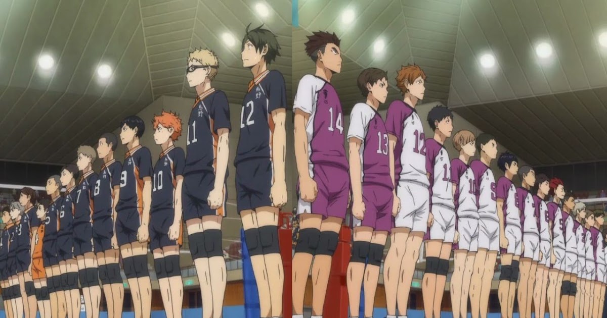 karakter dalam anime haikyuu!!!: Nama Pemain SMA Karasuno dan Akademi