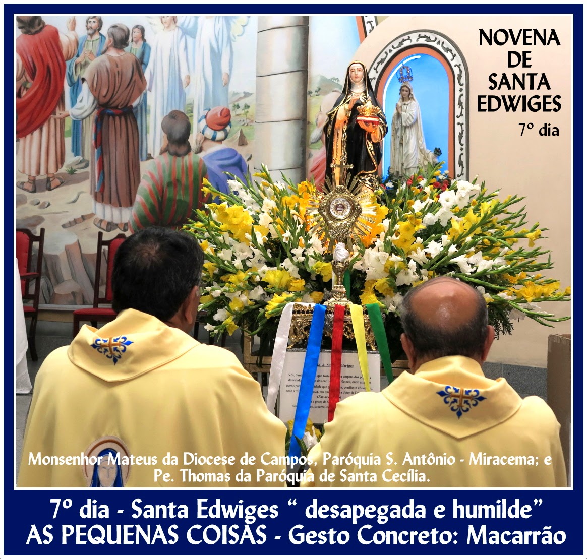 PARÓQUIA SANTA EDWIGES BRÁS DE PINA RJ NOVENA DE SANTA EDWIGES