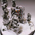 HGUC 1/144 GM Quel in Snowy Forest - Custom Build with Diorama