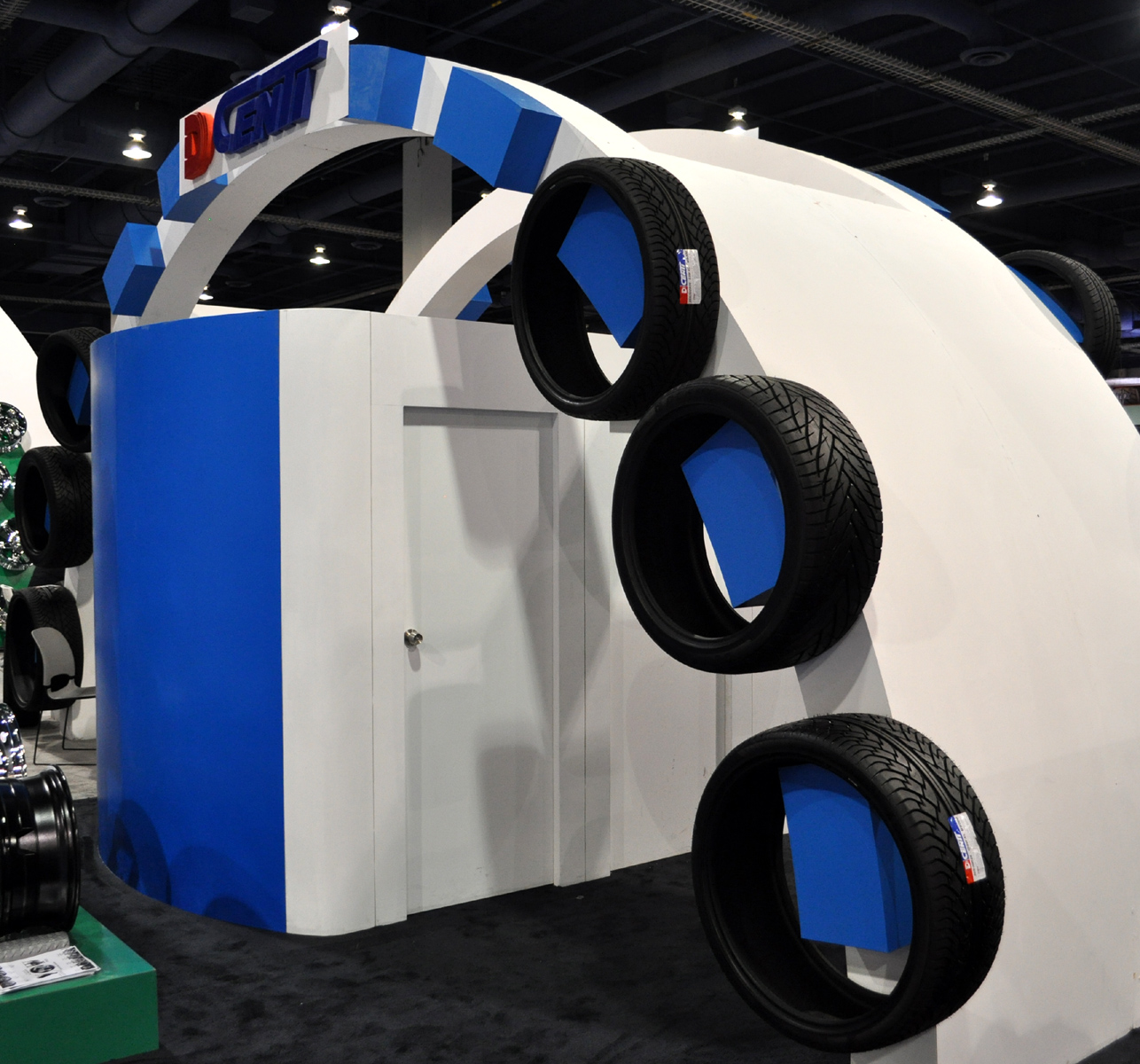 Just A Car Guy: interesting tire displays and tire aftermarket stuff at ...