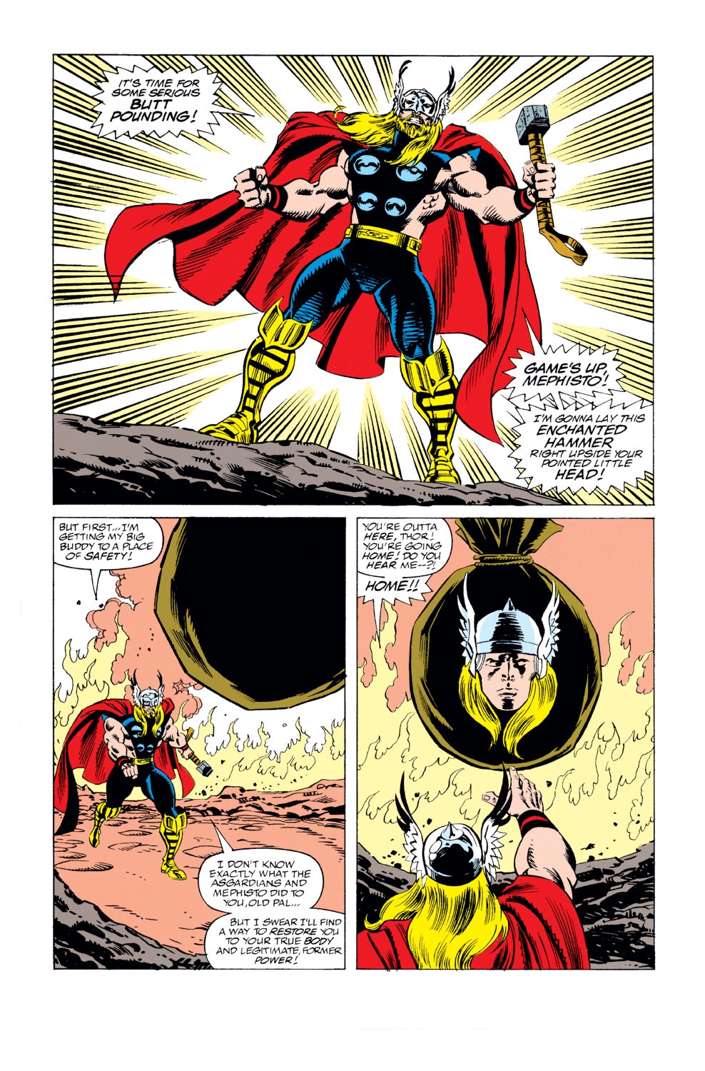 Read online Thor (1966) comic -  Issue #443 - 20
