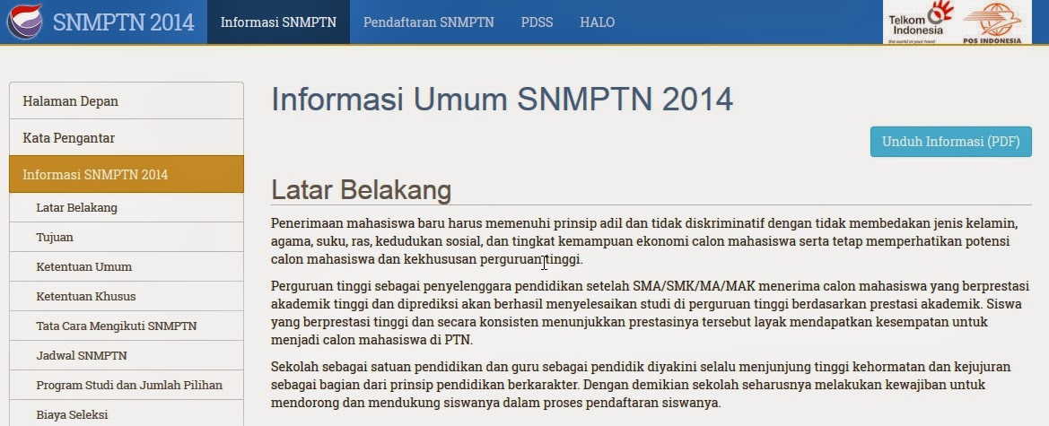 Cara Melihat Pengumuman Hasil SNMPTN 2014