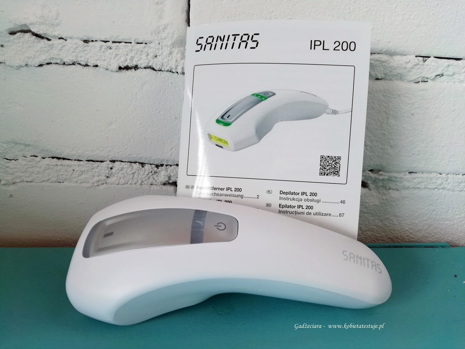 Depilator IPL Sanitas z Lidla jak działa? Gadżeciara Kobieta testuje