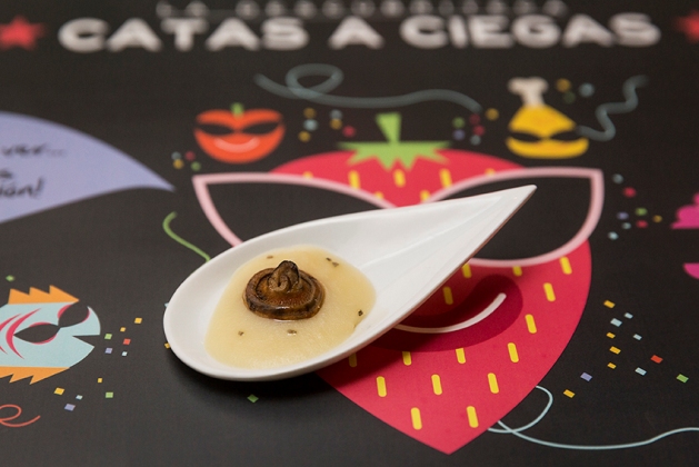 niscalo botón con parmentier de patata