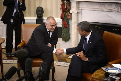 срещата между премиера Бойко Борисов и президента на САЩ Барак Обама