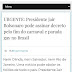 Notícia falsa atribui fim do carnaval e de paradas LGBT a Bolsonaro