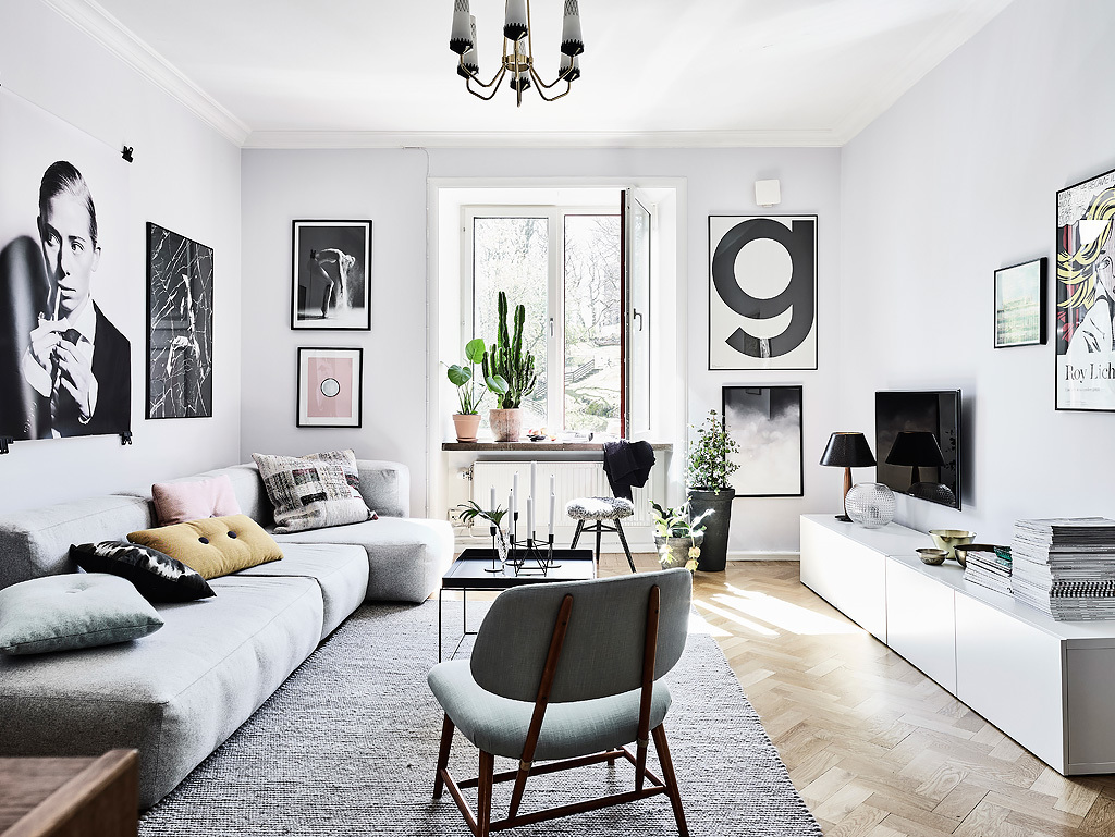 Scandimagdeco Le Blog Visite D Un Appartement A La Deco Scandinave