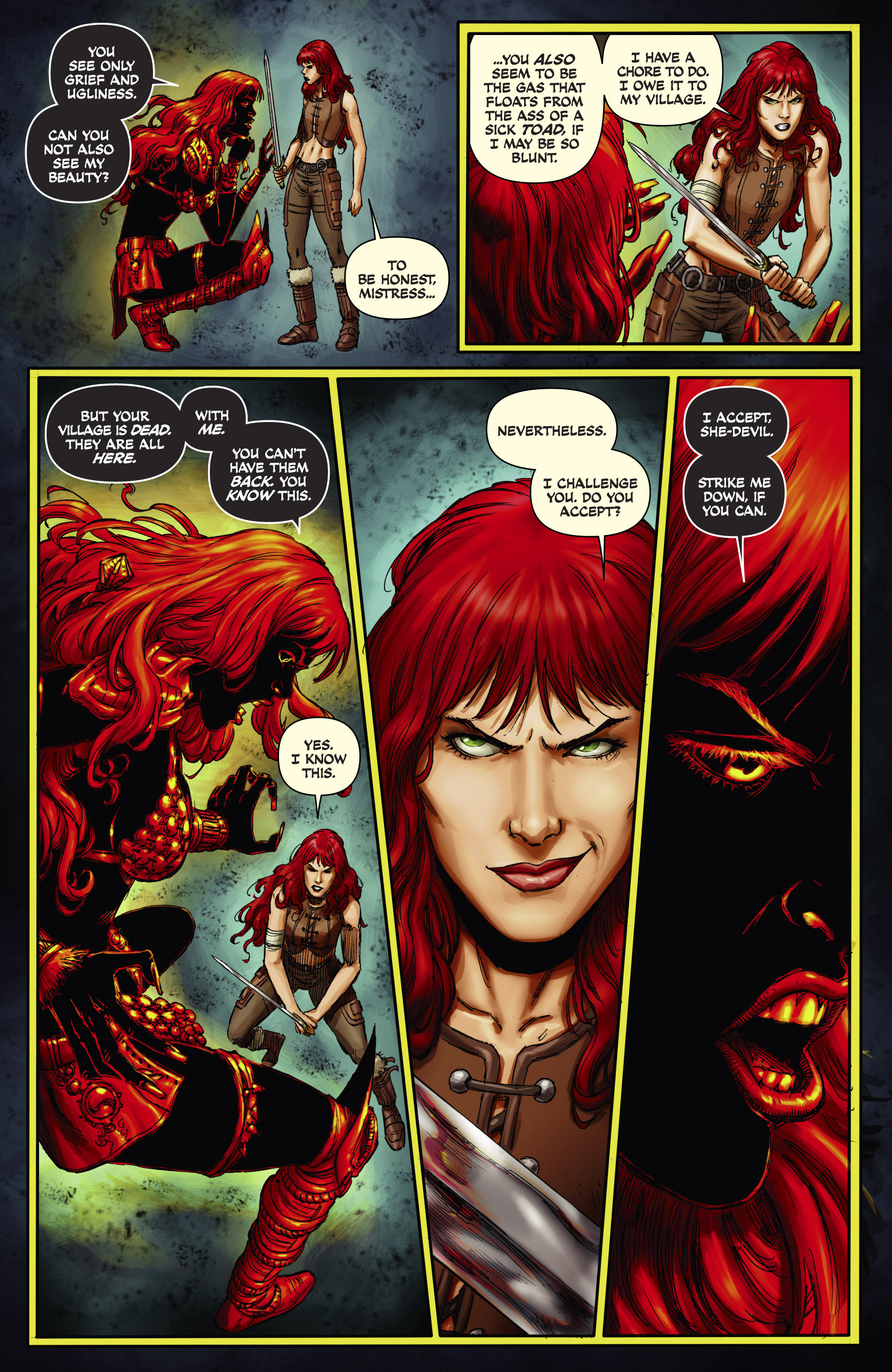 Read online Red Sonja (2013) comic -  Issue #16 - 11