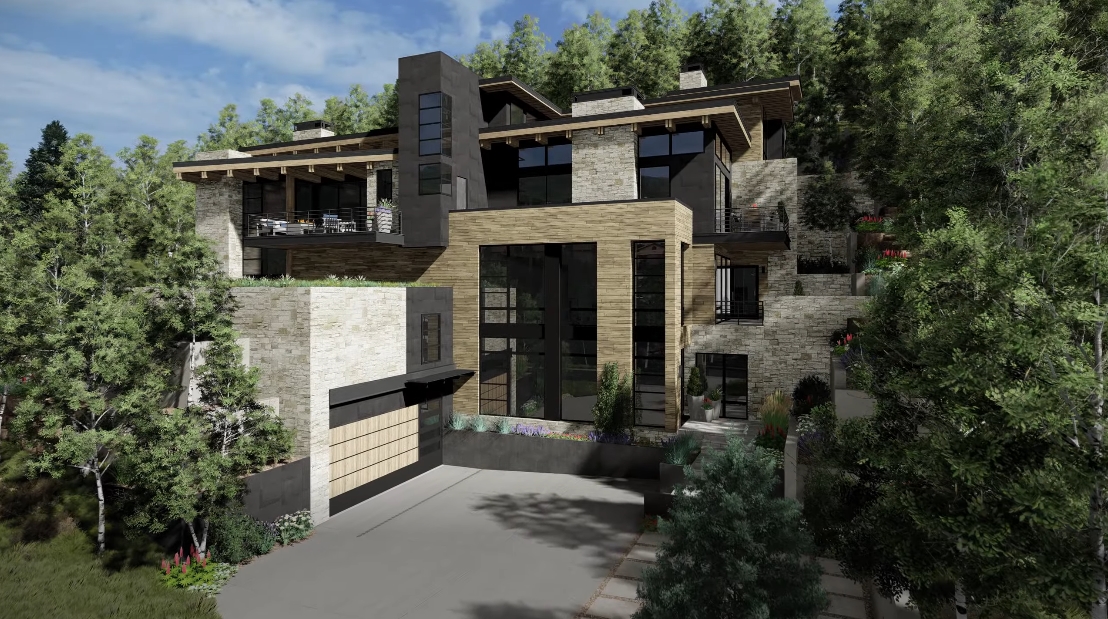 Tour 672 W Forest Rd, Vail Luxury Home vs. 23 Interior Design Photos
