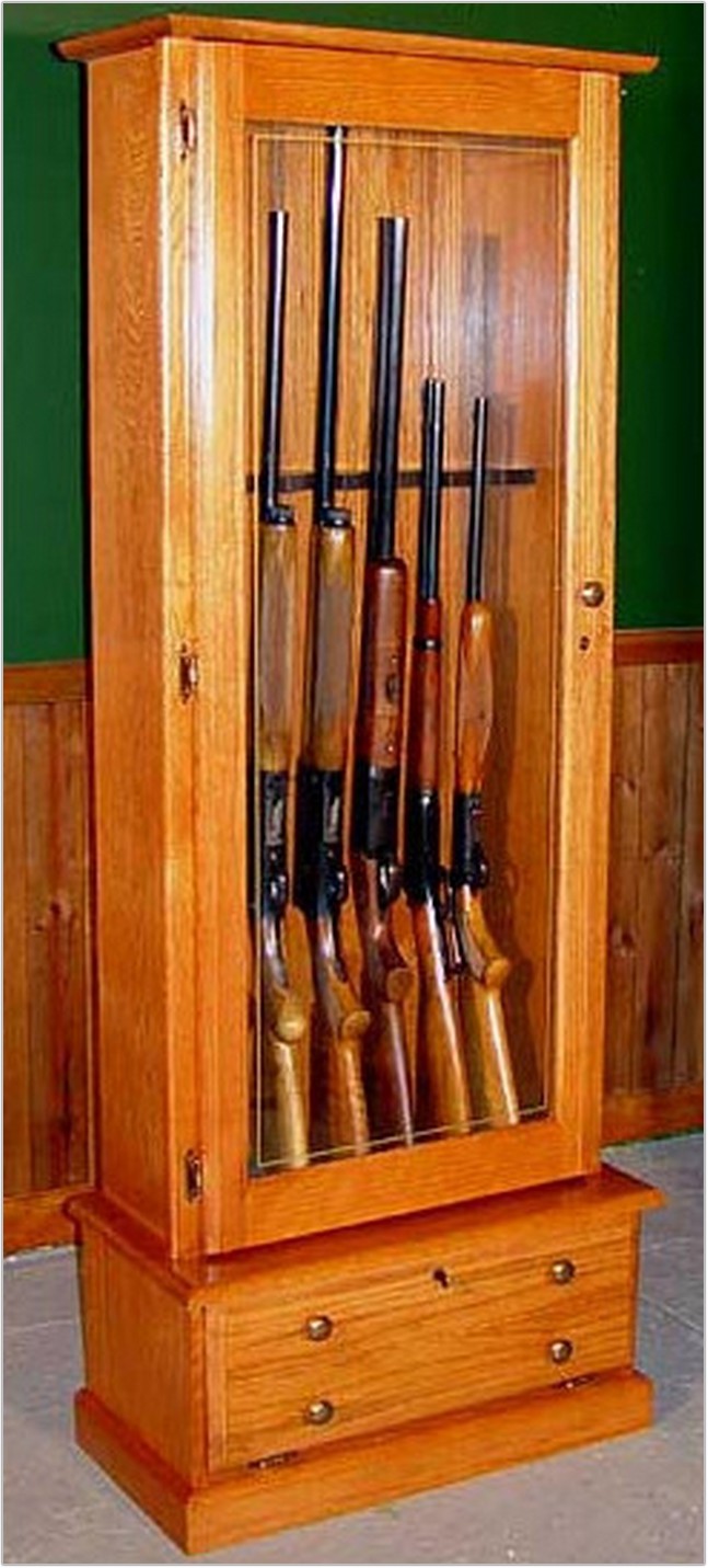 Wooden Gun Cabinets For Sale