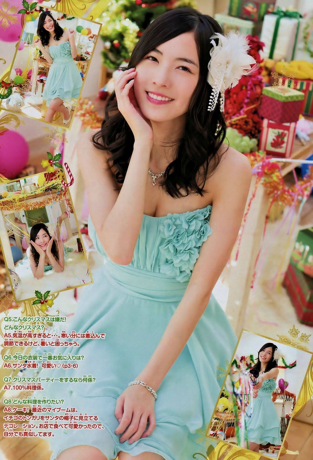 Matsui Jurina 松井珠理奈 SKE48, Weekly Shonen Magazine 2015 No.01