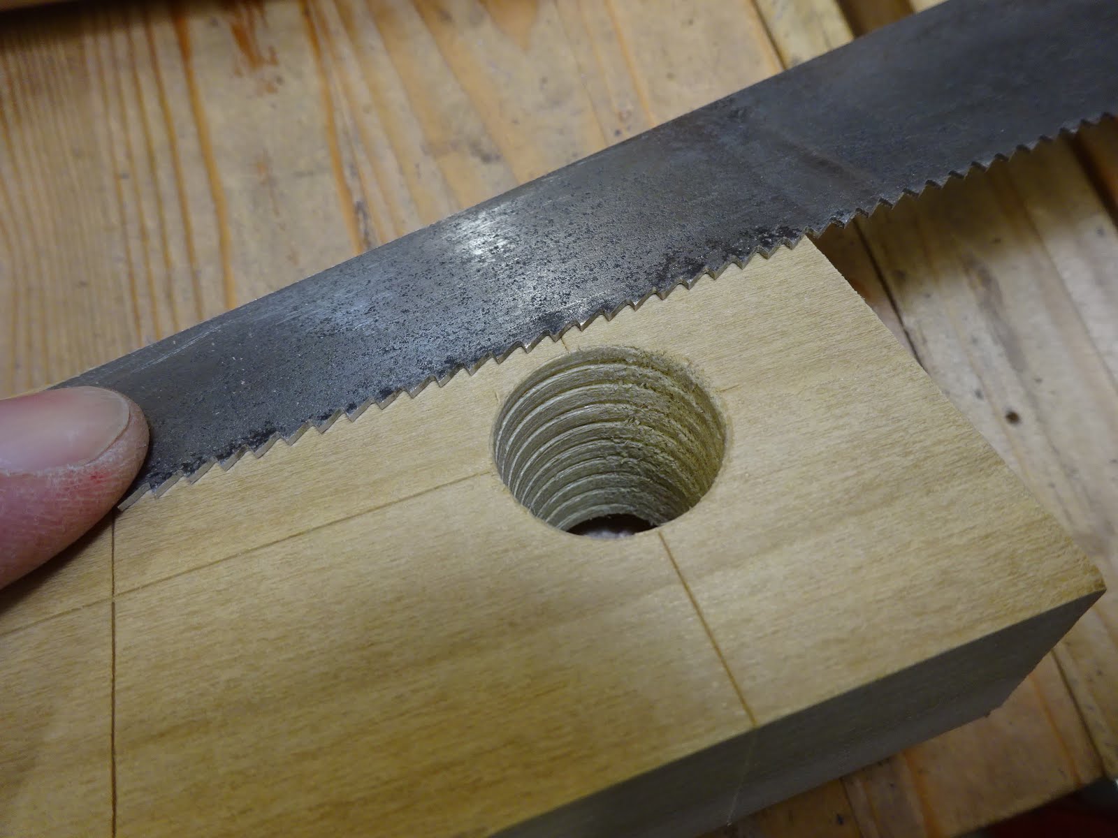 Woodworking in a Tiny Shop Update on Tapered Reamer and Tenon Cutter
