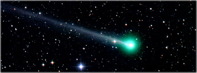 Resultado de imagem para meteoro de cauda verde