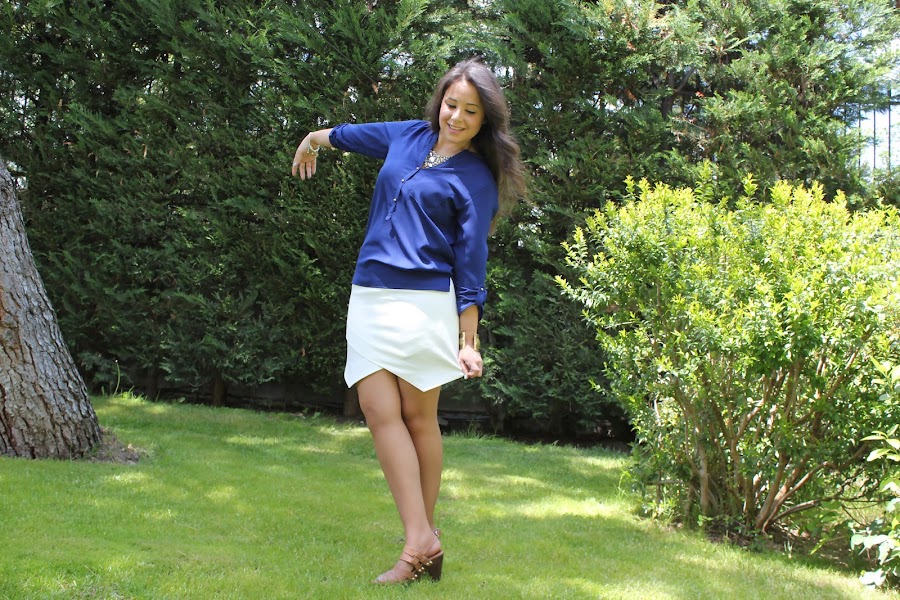 DIY ropa cómo hacer la falda de picos. Blog de moda costura y diy.