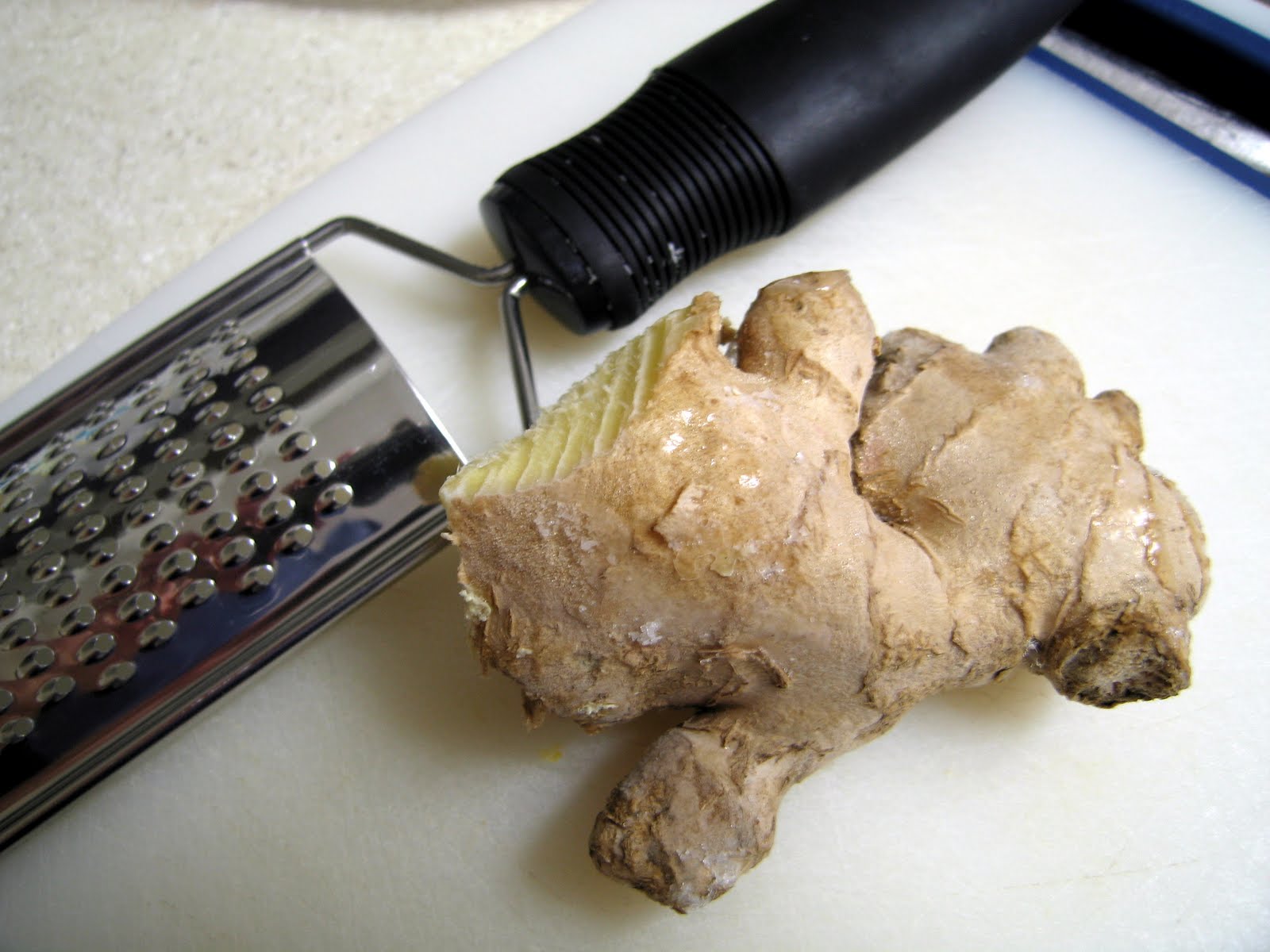 Candidly Kate Kitchen Tip Easy Way To Grate Fresh Ginger