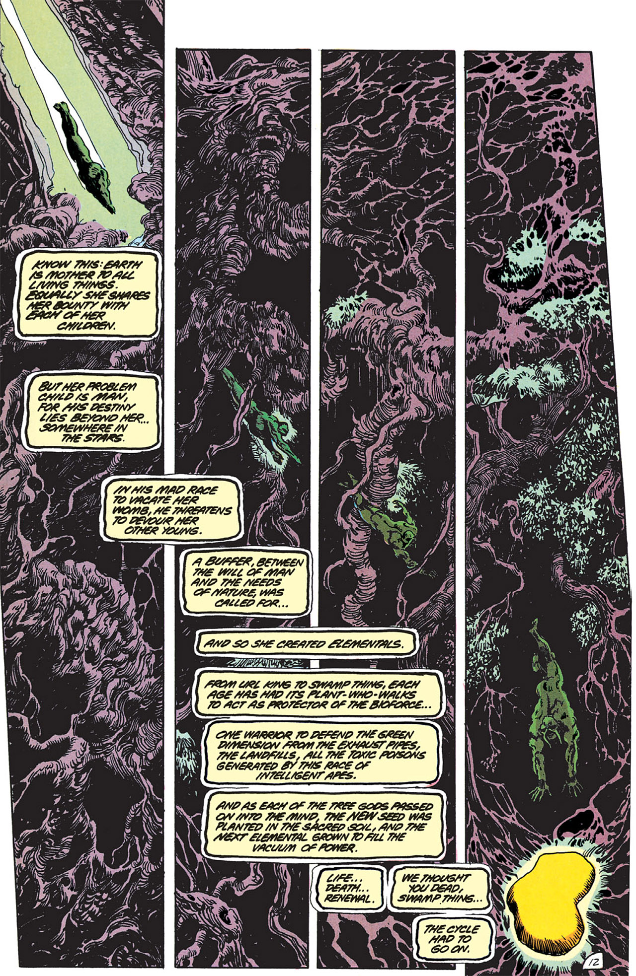 Read online Swamp Thing (1982) comic -  Issue #65 - 11