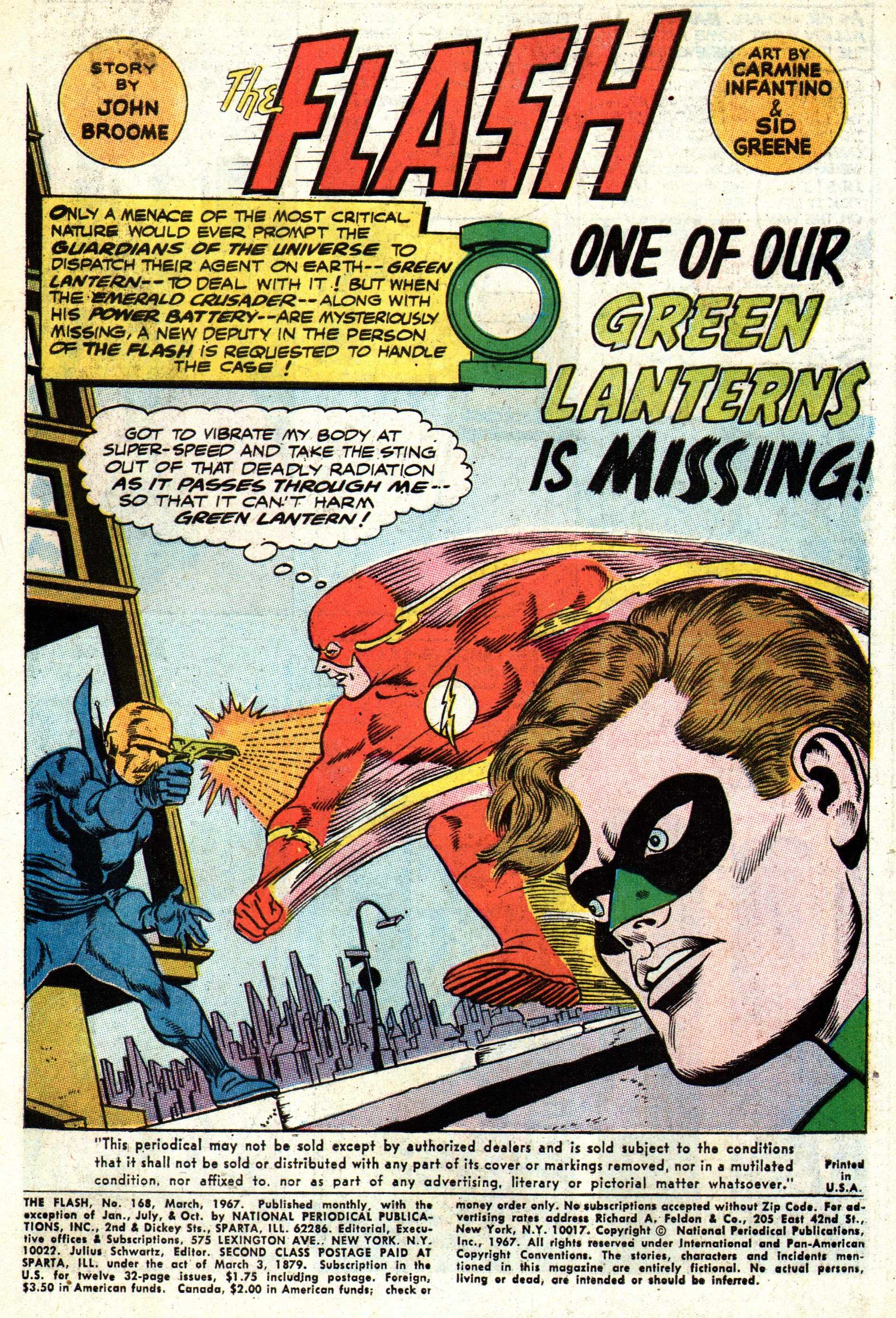 The Flash (1959) issue 168 - Page 3