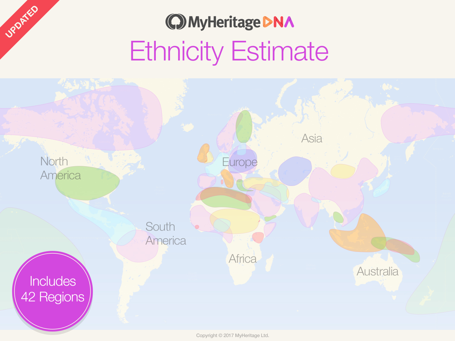 Cruwys news Updated MyHeritage Ethnicity Estimates are now available