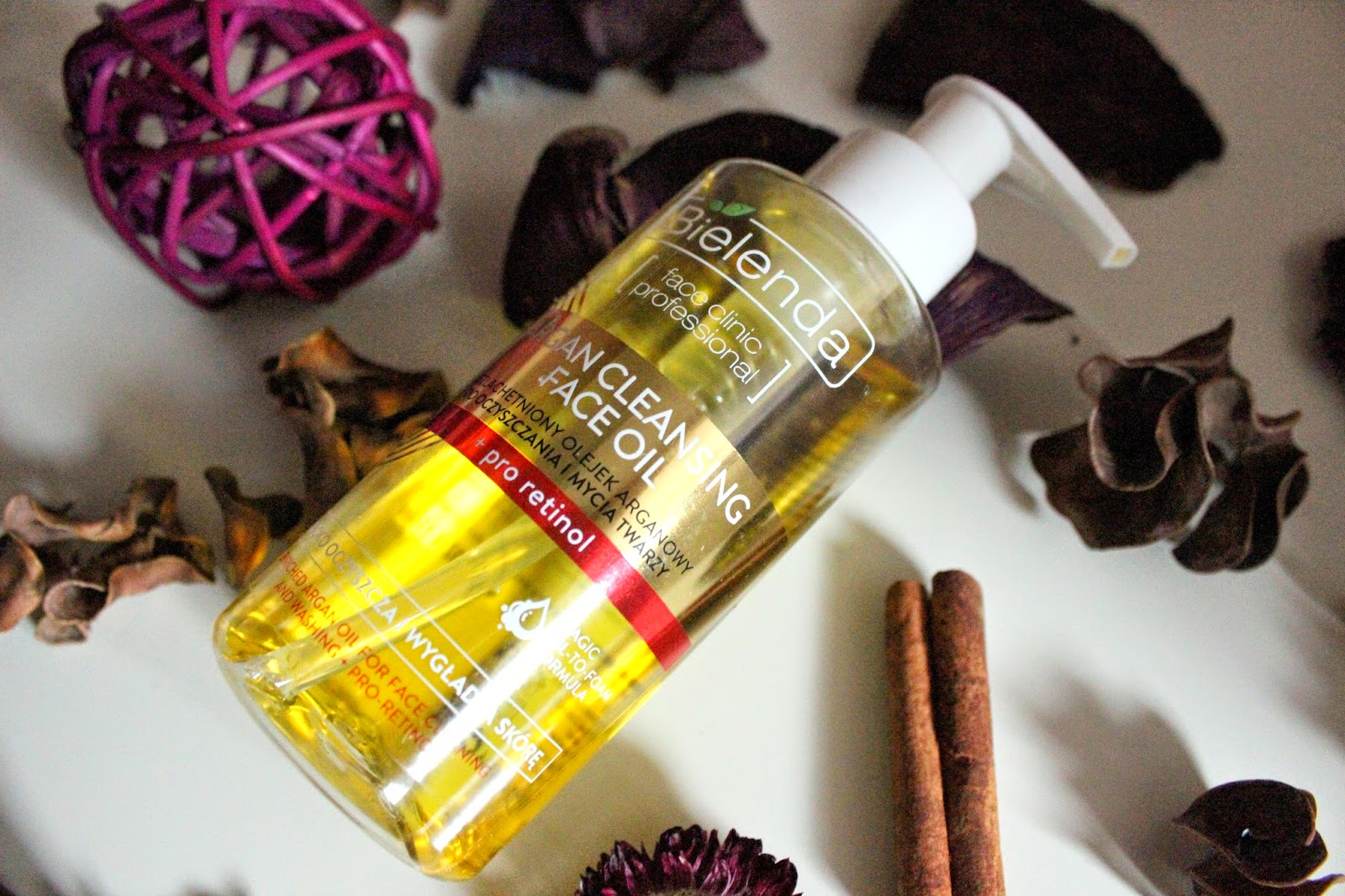 Bielenda ARGAN CLEANSING FACE OIL Uszlachetniony olejek arganowy do