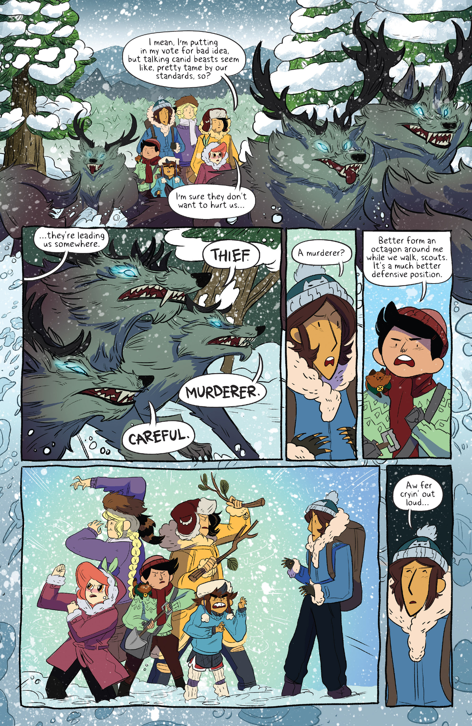 Read online Lumberjanes comic -  Issue #16 - 8