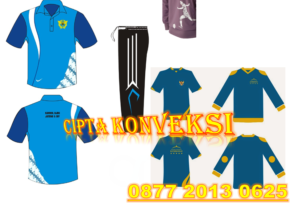 Desain Setelan Olahraga Sekolah Cdr