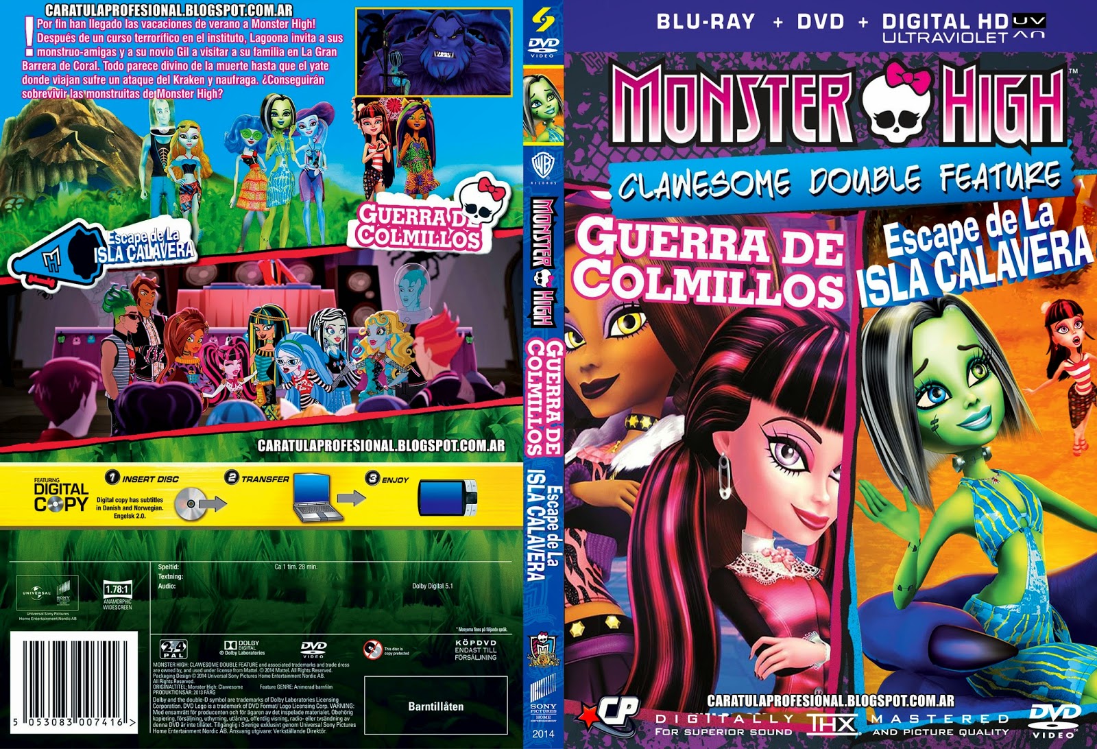Monster High Guerra De Colmillos Pelicula Completa En Español