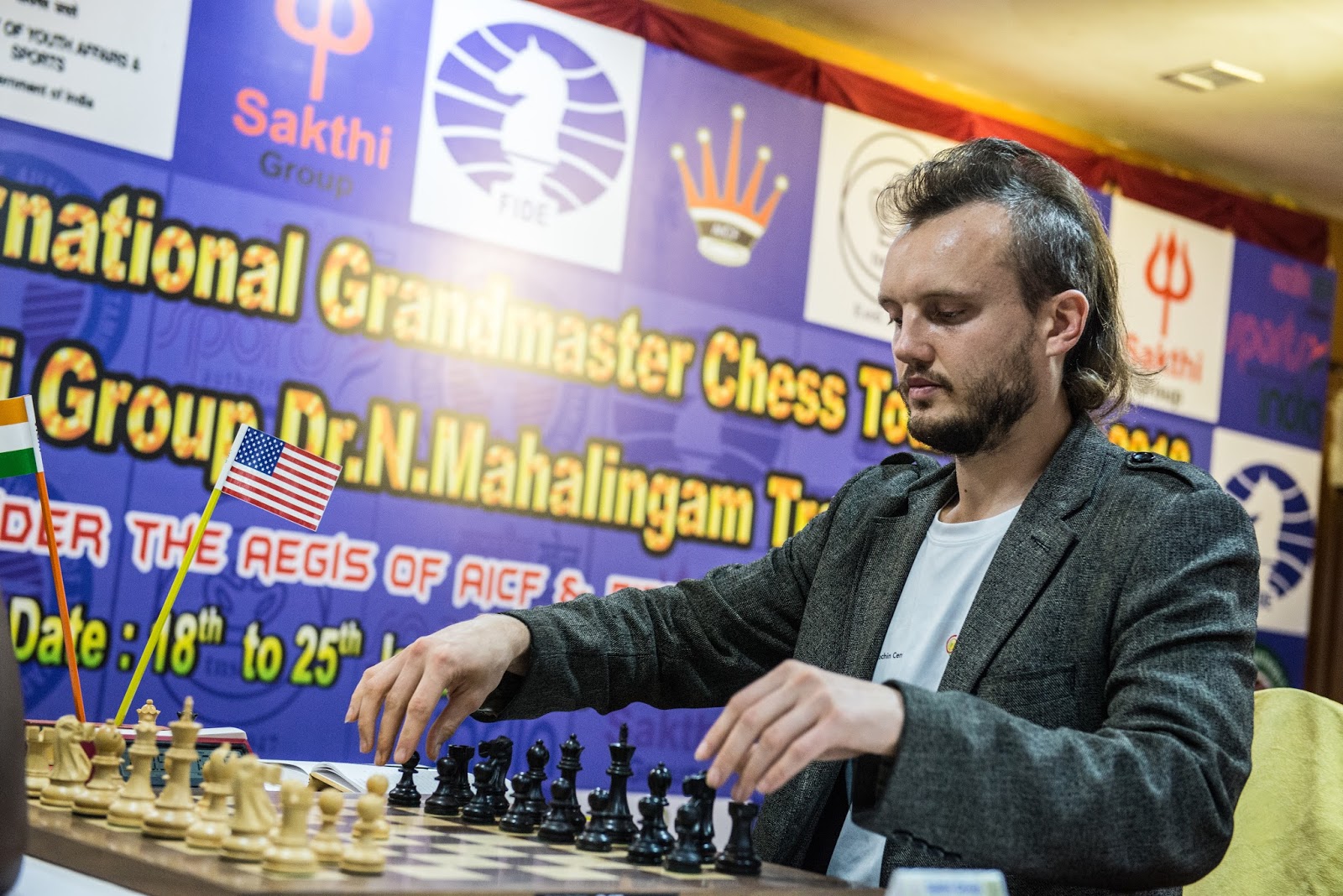 Chess n Life: DelhiOpen 2018 : Naiditsch and Karthikeyan to face