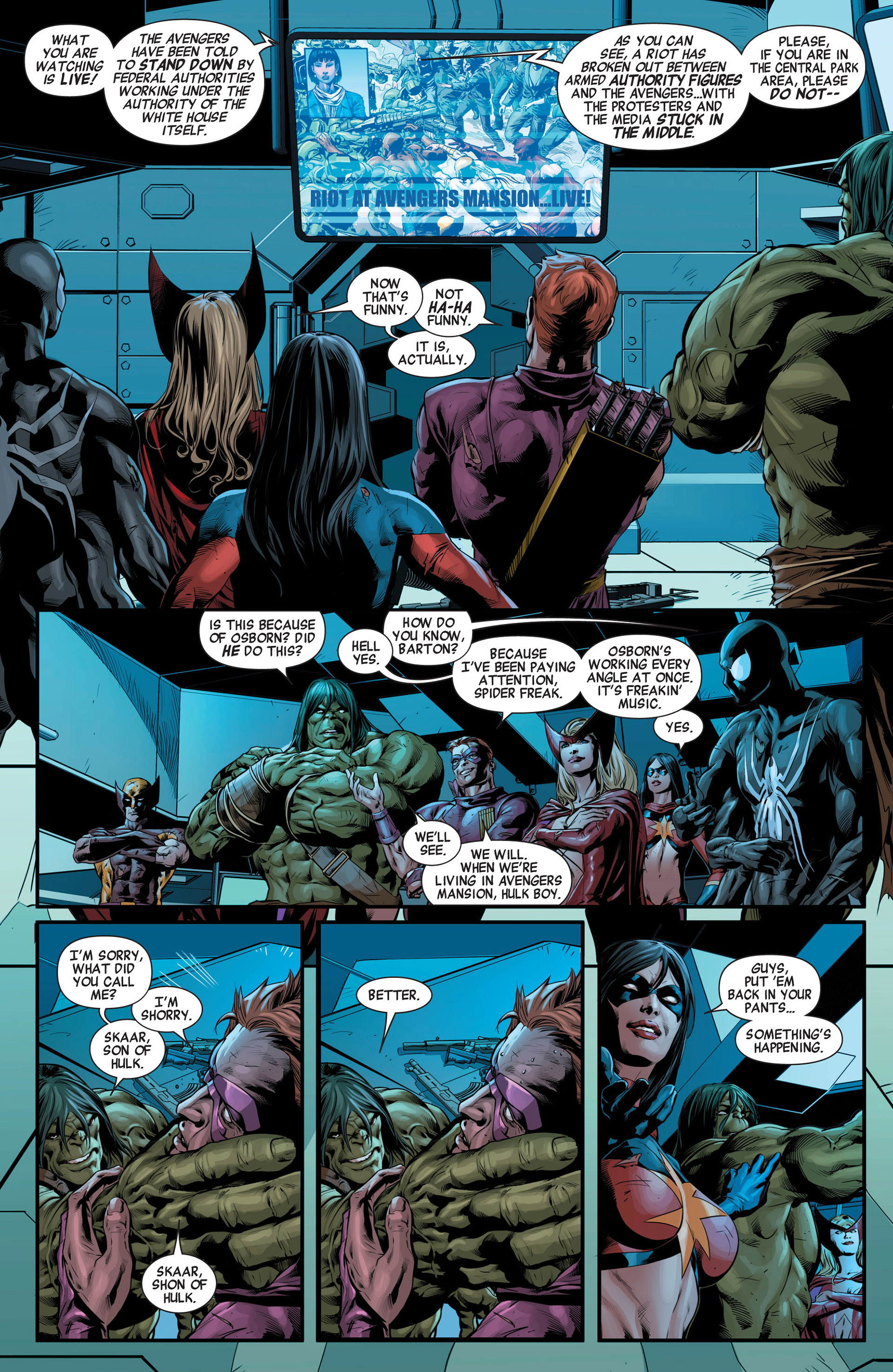 Read online New Avengers (2010) comic -  Issue #22 - 6