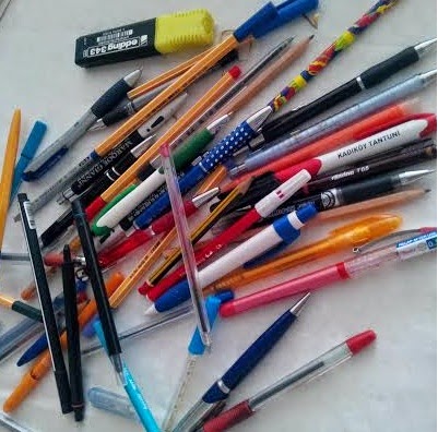 kursun kaleme tukenmez kalem kapagi