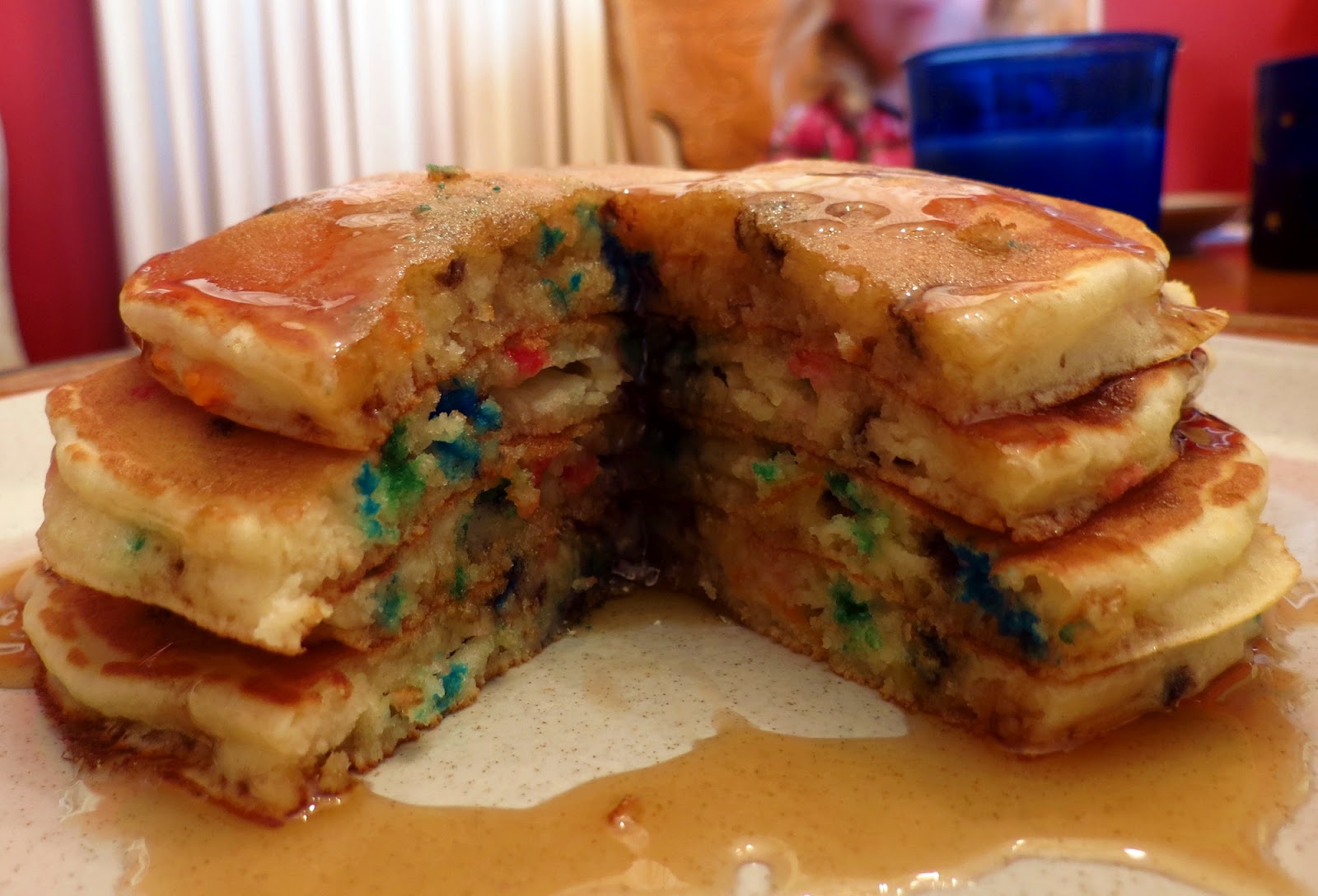The Bakers confetti pancakes