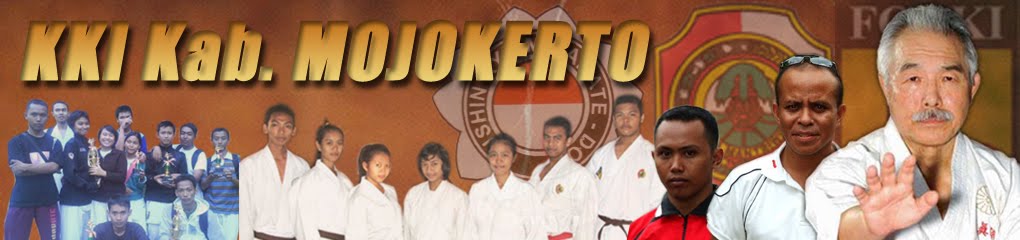 KKI Kab. MOJOKERTO I KARATE I KKI I KATA KARATE I KUMITE KARATE I BUNGKAI KARATE I DOGI