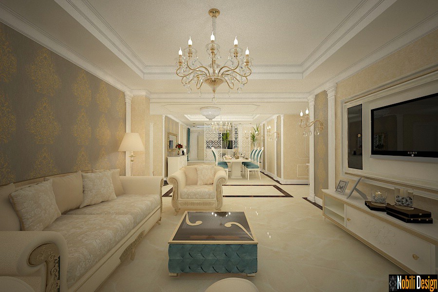 Design interior case stil clasic - Amenajare interioara casa clasica in Constanta